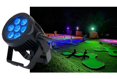  ADJ 7P HEX IP LED Pars Illuminate Pop-up Mini Golf Event At New York’s Vanderbilt Museum