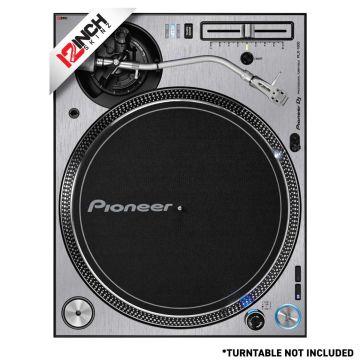 12 Inch Skinz (6) Piece Kits for PLX-1000 (PAIR) - Brushed Silver