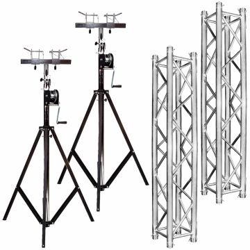 Global Truss Crank-up Portable 12FT Lighting Truss Package Small Image