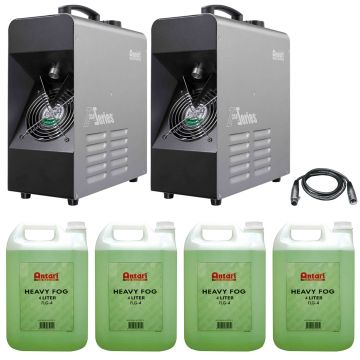 (2) Antari Z-350 Fazers with Long Lasting Fog Fluid Package