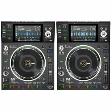 (2) Denon DJ SC5000M Prime Players with Motorized Platters Promotion