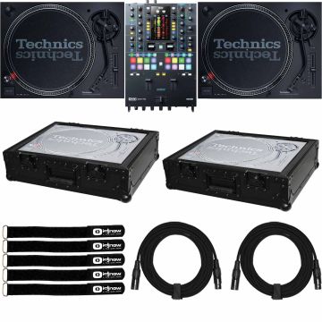 (2) Technics SL-1200MK7 Turntables with Rane SEVENTY TWO Mixer Package