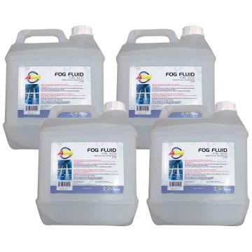(4) American DJ F4L ECO High Quality Fog Juice 4 Liter Bottles