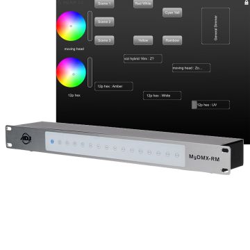 American DJ myDMX 3RM Multi-Platform DMX Control Software/Hardware System