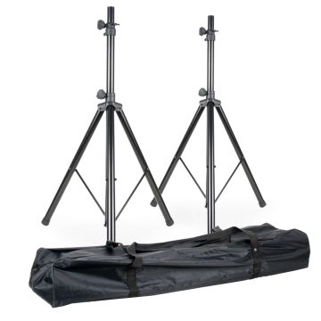 American DJ SPSX2B Speaker Stand Package with Carry Bag