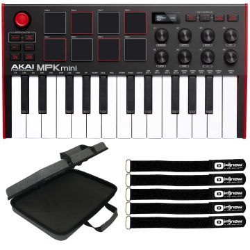 Akai Professional MPK Mini MK3 25-key Keyboard Controller with Case