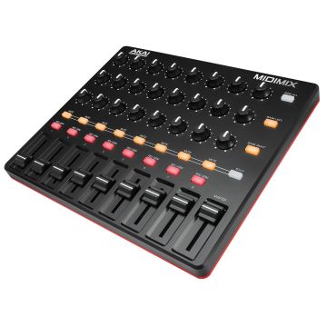 Akai Professional MIDIMIX High-Performance Portable MixerDAW Controller Angle
