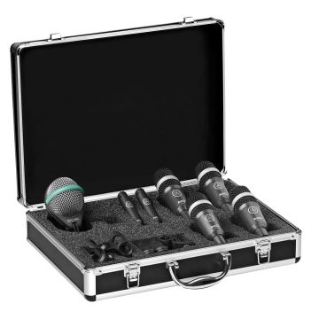 AKG Drum Set Concert I High-Performance Drum Microphone Set
