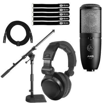 AKG P420 Dual-Capsule True Condenser Microphone with Adjustable Stand