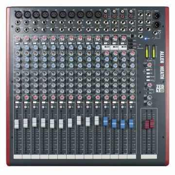 Allen & Heath ZED-18 Multipurpose USB Mixer for Live Sound