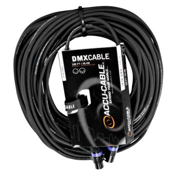 American DJ AC3PDMX100 100FT 3-Pin DMX Cable