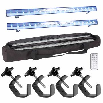 American DJ ECO UV Bar Plus IR Duo Bundle