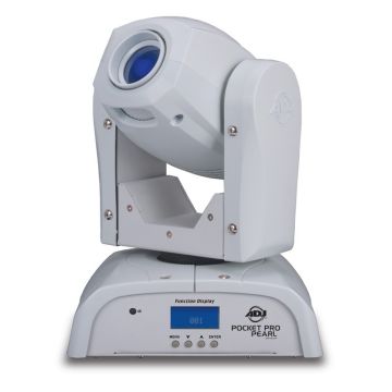 American DJ Pocket Pro Pearl 25-Watt LED Mini Moving Head in White