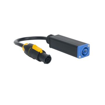 American DJ TRU1PCIA PwrCon True1 To STD Blue In Cable [TRU100]