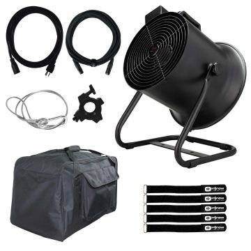 Antari AF-4R Center Focused Effects Fan with Carrying Case Package