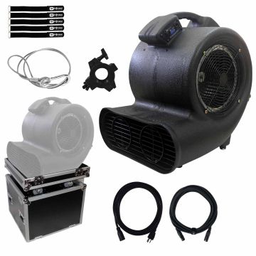 Antari AF-5H High Output Directional Effects Fan with Rolling Case