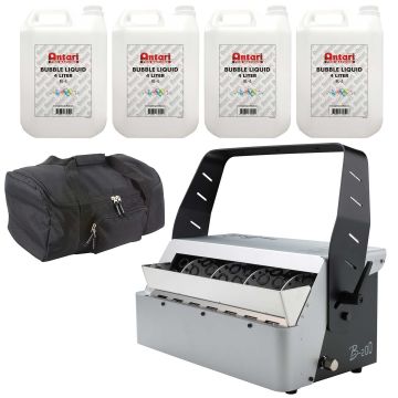 Antari B-200T High Output Machine with 4L Bottles of Bubble Liquid