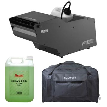 Antari F-1 Pro Touring Fazer with Haze Fluid & Case Package