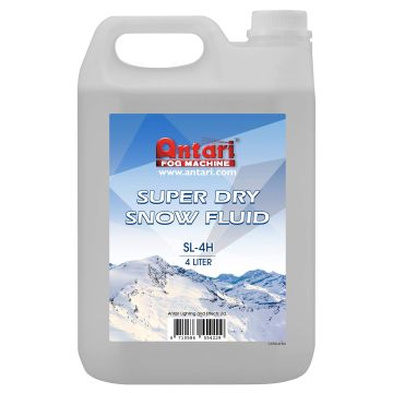 Antari SL-H Super Dry Snow Fluid - 4 Liter Bottle