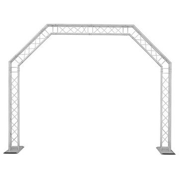 Global Truss Arch System 10FT x 8FT Mobile DJ Archway