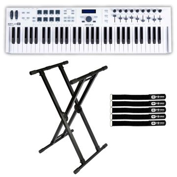 Arturia Keylab Essential 61 USB MIDI Keyboard Controller with Stand