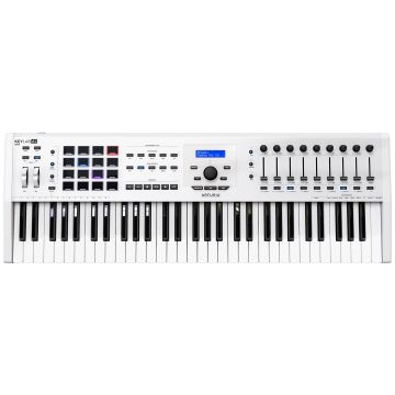 Arturia KeyLab MKII 61-Key MIDI Controller Deluxe in White
