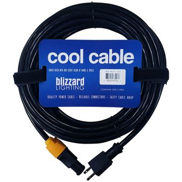 Blizzard Lighting TRUE-MAIN-1425 PowerCON TRUE1 to Edison 25FT Cable Coil
