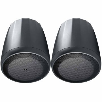 (2) JBL Professional Control 65 P/T Compact Full-Range Pendant Speakers (Black)