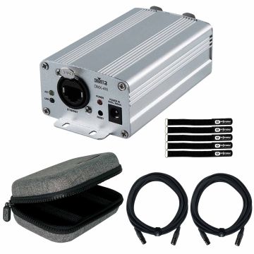Chauvet DJ DMX-AN2 Converter Interface with Zippered Case Package