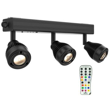 Chauvet DJ EZ Bar Battery-Powered Light Bar with 3 Independent Pin Spots