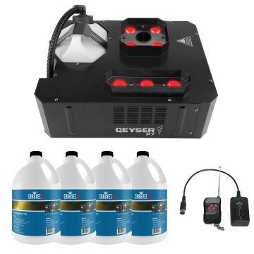 Chauvet DJ Geyser P7 Pyrotechnic Fog Machine with Fog Fluid