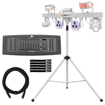 Chauvet DJ GigBar Move White Effect Light System with DMX Controller