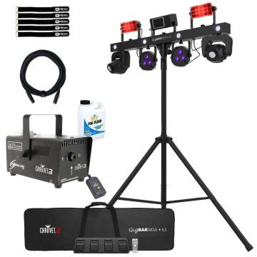 Chauvet DJ GIGBARMOVEPLUSILS ILS Effect Light System with Fog Machine