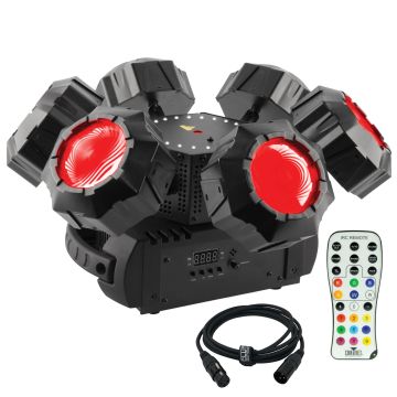 Chauvet DJ Helicopter Q6 Rotating Multi-Effect Light with Remote