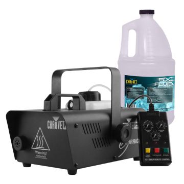 Chauvet DJ Hurricane 1200 Fog Machine with a Gallon of Fog Juice