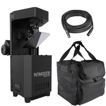 Chauvet DJ Intimidator Scan 110 Lightweight LED Moving Beam Scanner with Gear Bag Package