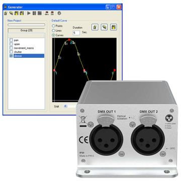 Chauvet DJ Xpress 1024 DMX Interface for ShowXpress software