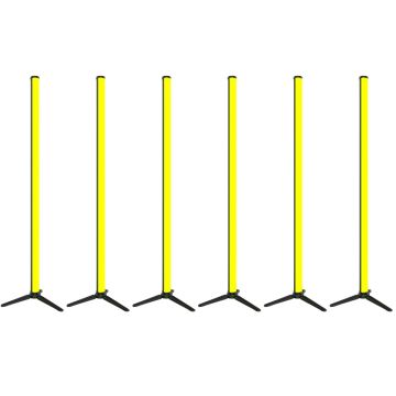Chauvet Pro WELLSTX180X6 Freestanding Battery-Operated RGBWW LED Tubes 6 Pack