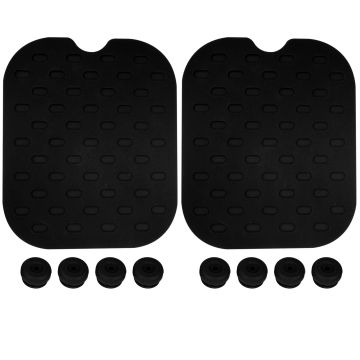 Clutch Black Pads & Trim Kit for Mighty Series Desktop Monitor Stands