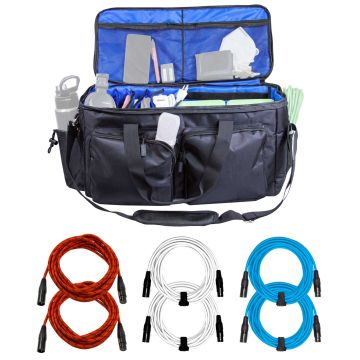 Clutch CL-CADDY200 Utility Bag with Red, White, & Blue Cables