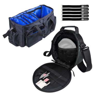 Clutch CL-HPB007 Headphone Gear Bag with Utility Storage/Transport Bag