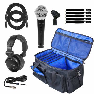 Clutch CL-CADDY200 Utility Transport Bag with Headphones & Accessories