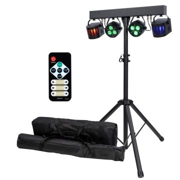 ColorKey CKU-3020 PartyBar GO Compact Powered Lighting Package