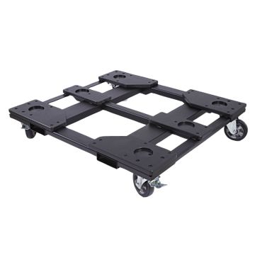 D.A.S. Audio PL-221S Steel Caster Frame Dolly for Stacked Transport