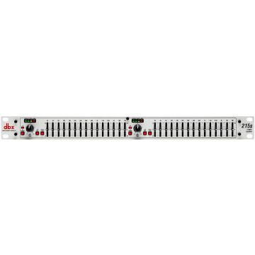 DBX 215s 2 Series Dual Channel 15-Band Graphic Equalizer