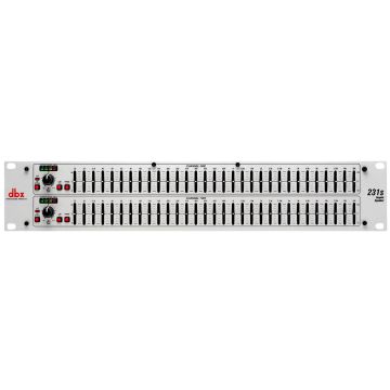 DBX 231s 2 Series Dual Channel 31-Band Graphic Equalizer