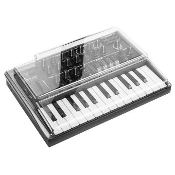 Decksaver LE Arturia MicroBrute Smoked/Clear Keyboard Cover [DSLE-PC-MICROBRUTE]