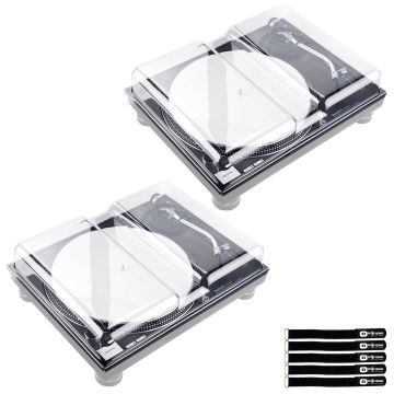 Decksaver Technics SL-1200 / Pioneer PLX-1000 Turntable Covers (Pair)