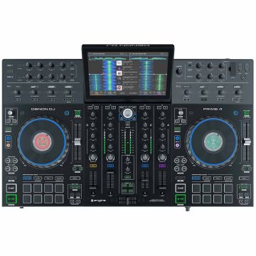 Denon DJ Prime4 4-Deck Standalone DJ System & Controller with 10-inch Touchscreen - Store Demo