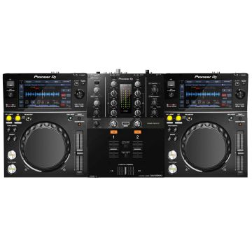 Pioneeer DJM-250MK2 2-Channel Mixer with Pioneer XDJ-700 Compact Digital Decks DJ Package